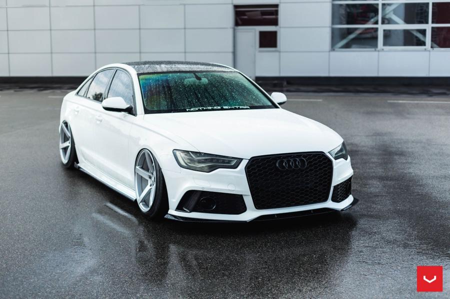  Audi S6 Sedan on Vossen Wheels (CV3R) 2017 года  (фото 1 из 16)
